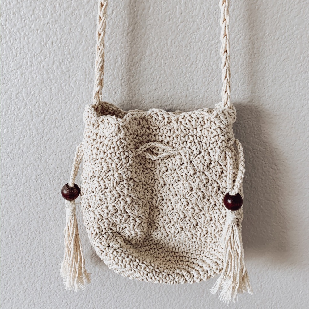 PrettyLittleThing crochet purse